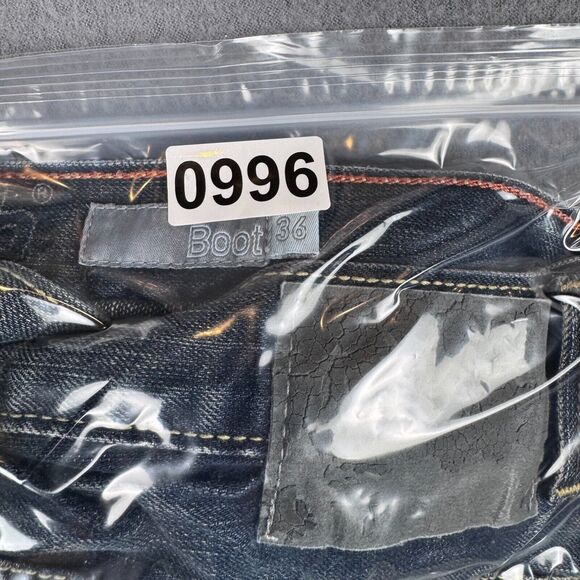 VTG Levi's SilverTab Jeans Mens 36x32 (36x30) Boot Wide Leg Denim Pants Y2K - Picture 15 of 15